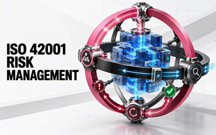 ISO 42001 risk management for managing AI risks within an Artificial Intelligence Management System (AIMS)