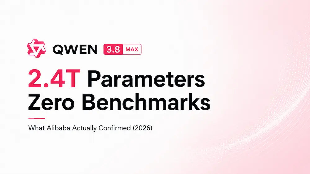 Qwen 3.8 Max: 2.4T Parameters, Zero Benchmarks — What Alibaba Actually Confirmed (2026)