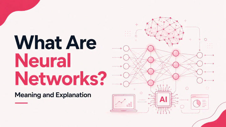 Simple explanation of neural networks covering AI, machine learning, deep learning, and data processing fundamentals