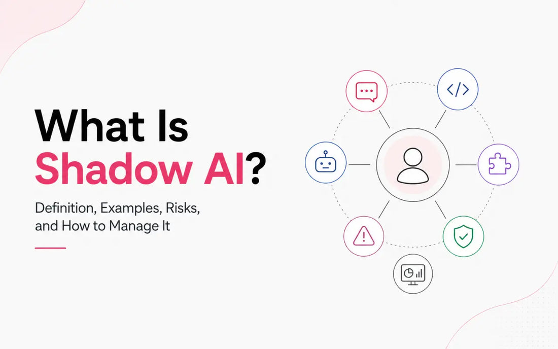 Shadow AI definition, examples, risks, and management strategies for organizations.