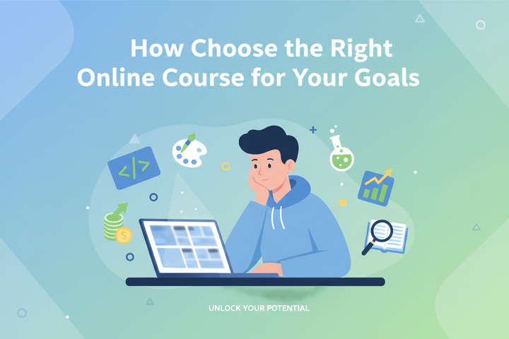 How to Choose the Right Online Course for Your Goals