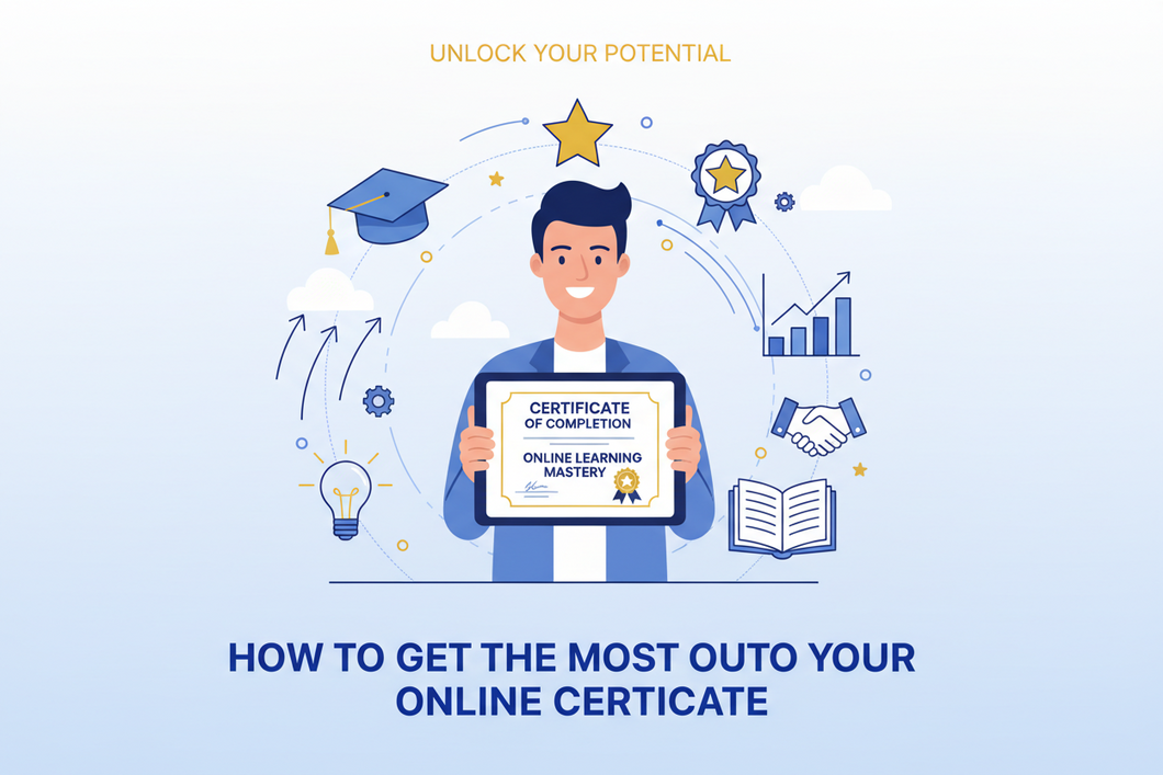 How to Get the Most Out of Your Online Certificate