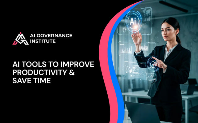 AI Tools to Improve Productivity and Save Time online course featuring AI-powered tools, workflow automation, task management, and efficient time-saving strategies.