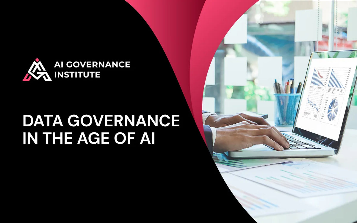 Data governance in the age of AI course covering data quality, privacy, security, compliance, and responsible AI data management.